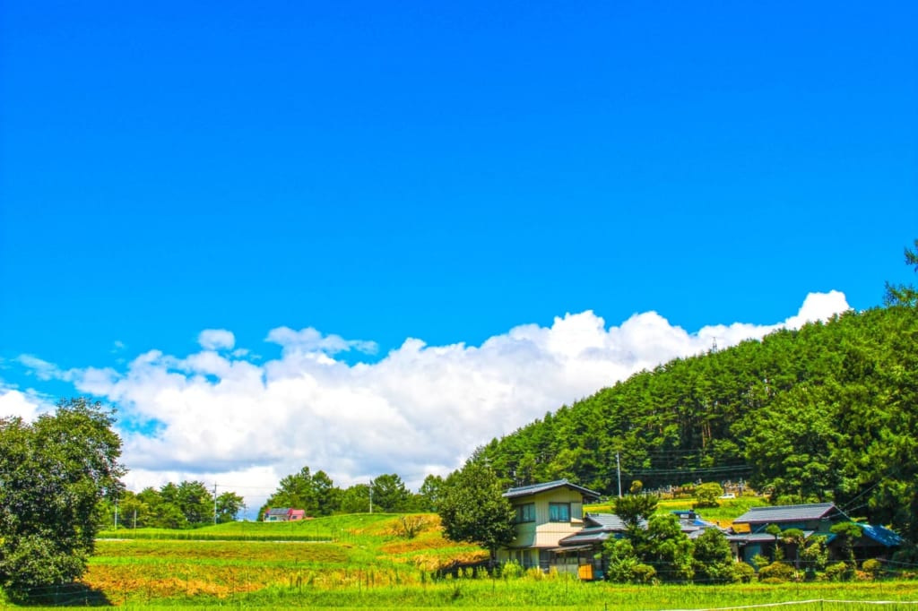 長野の田園風景