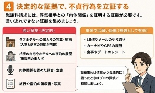 浮気 証拠