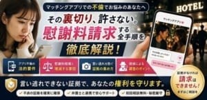 マッチングアプリ　不倫