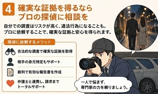 不倫 証拠