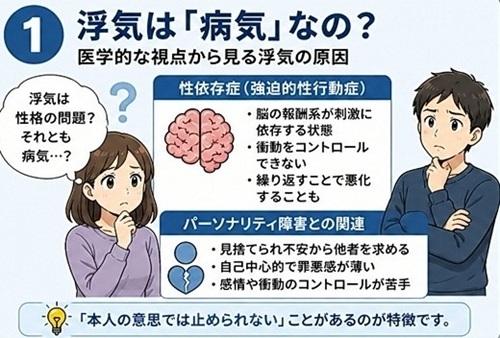 浮気は病気