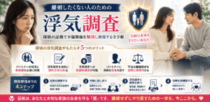離婚しない浮気調査