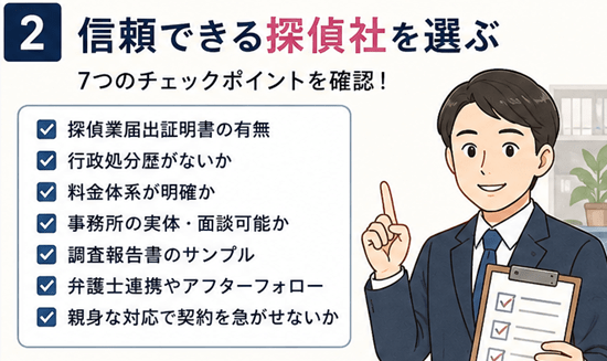 探偵の選び方