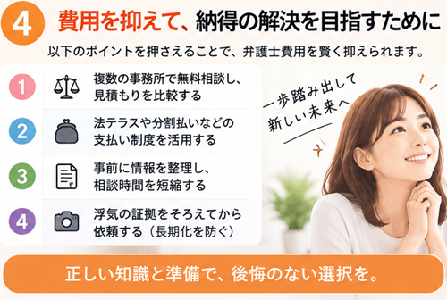 離婚 弁護士費用 抑える