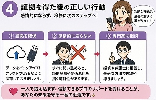 浮気調査 証拠