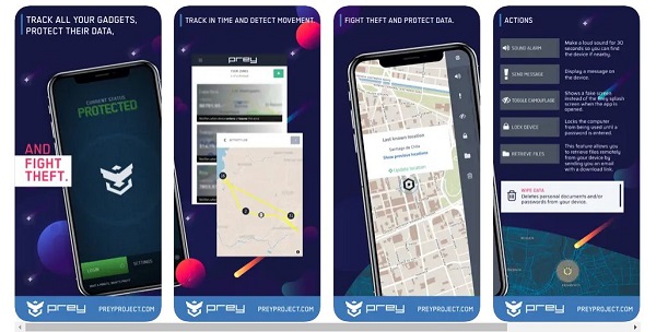 Prey Find my Phone Tracker GPS