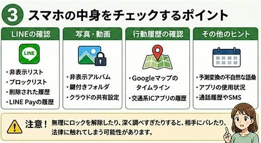 浮気チェック　スマホ