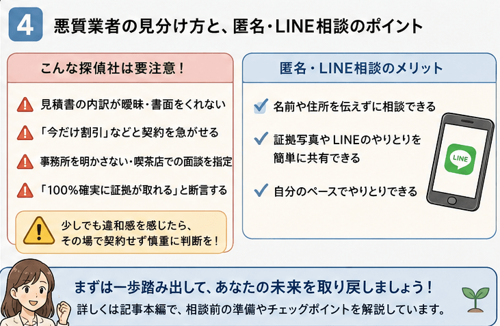 探偵　見極め方