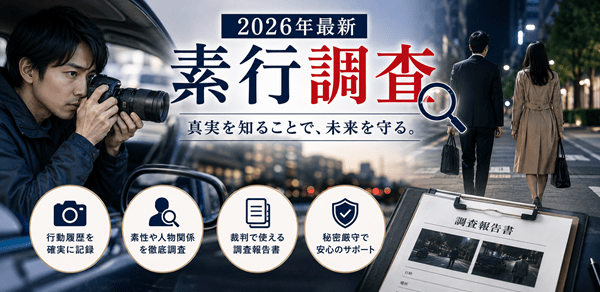 探偵 素行調査