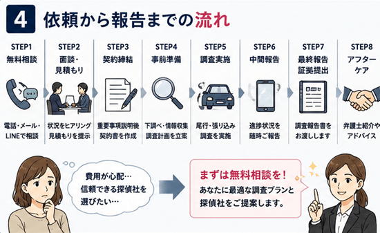 探偵　無料相談