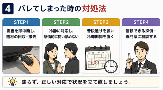 浮気調査　バレたら