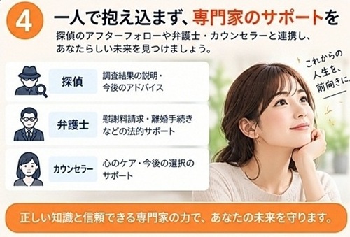 浮気調査　終了後